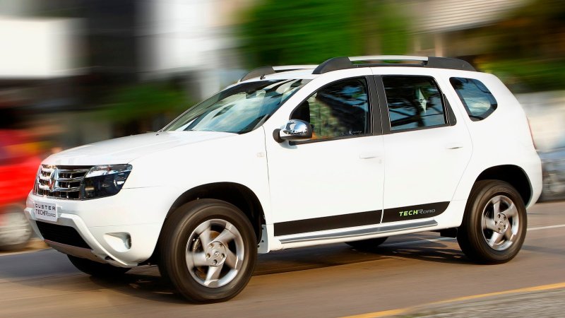 Renault Duster 2015 белый