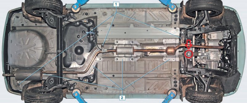 Задняя подвеска Рено Логан 1.4