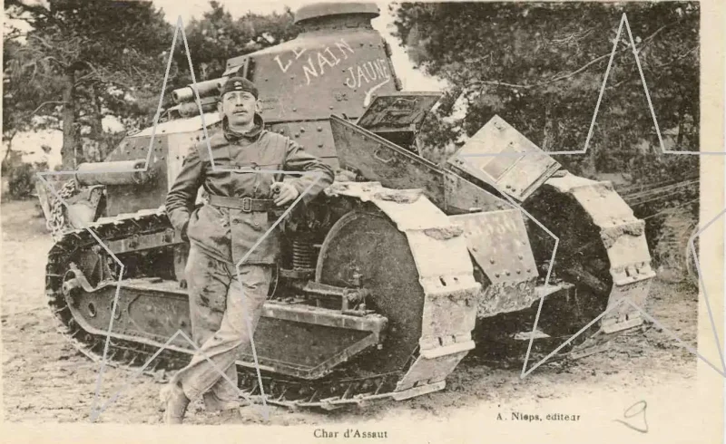 Танк Рено ФТ-17 русский