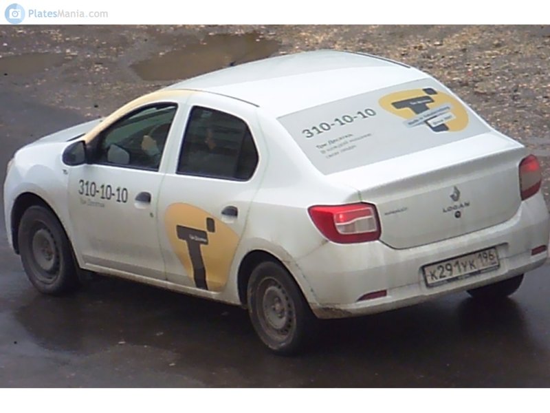 Renault Logan 1 такси