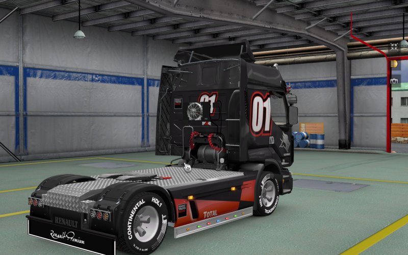 Задний бампер для Euro Truck Simulator 2