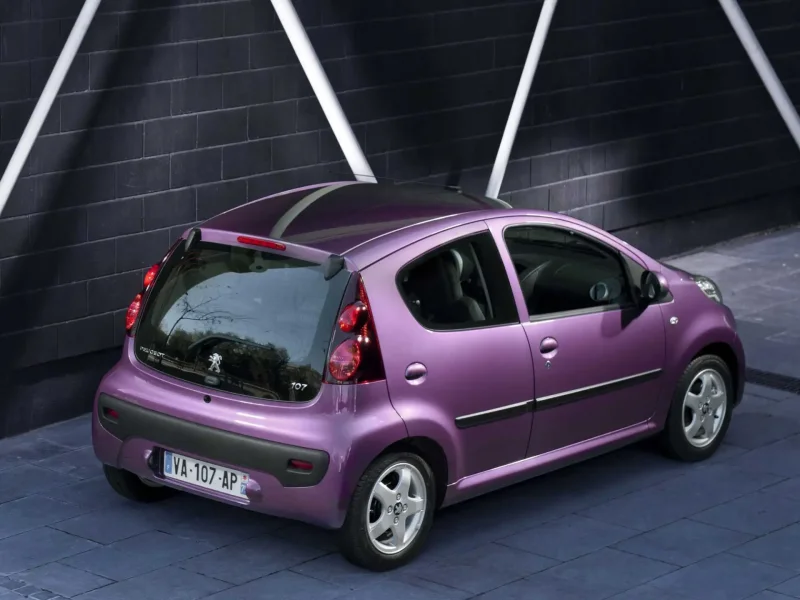 Peugeot 107 Purple