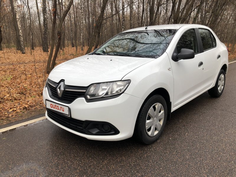 Renault Logan 2018 белый