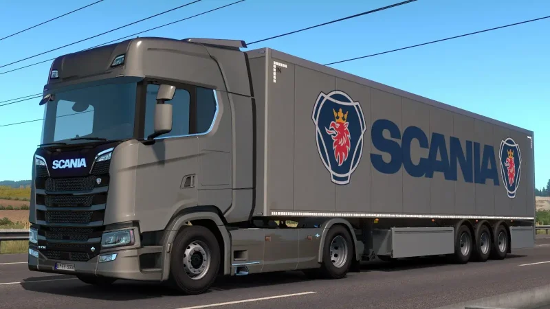 Scania man Volvo in 1