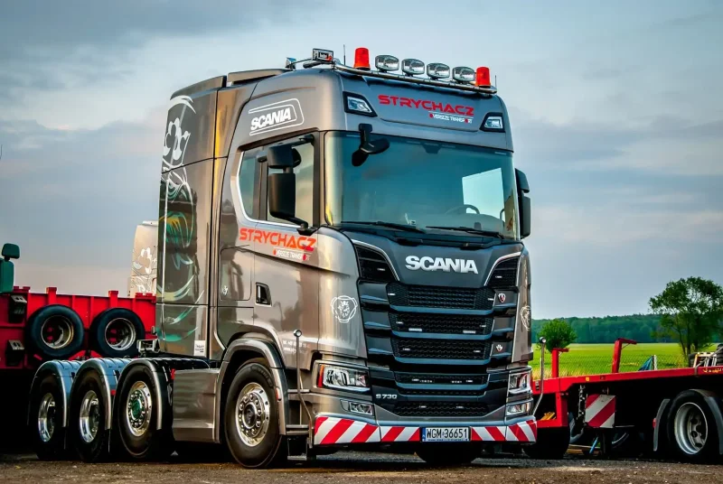 Scania s730 8x4