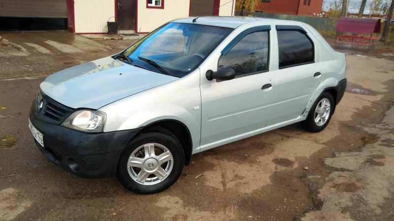 Renault Logan 1 серый 1.4