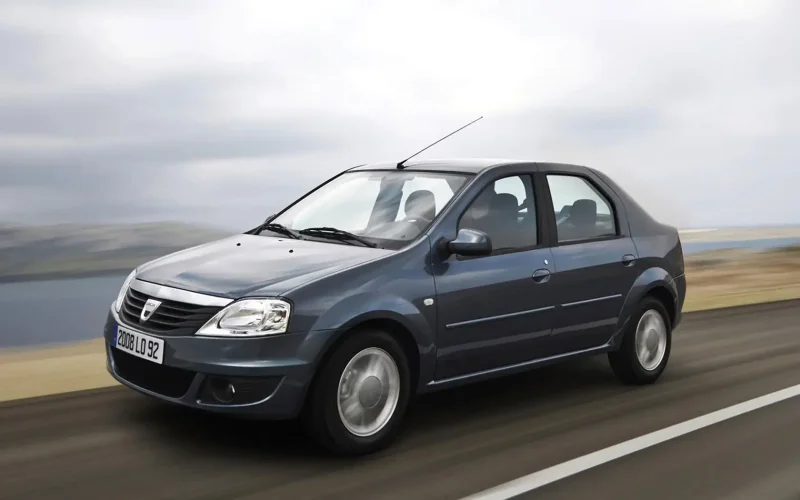 Renault Logan, 2008 серый