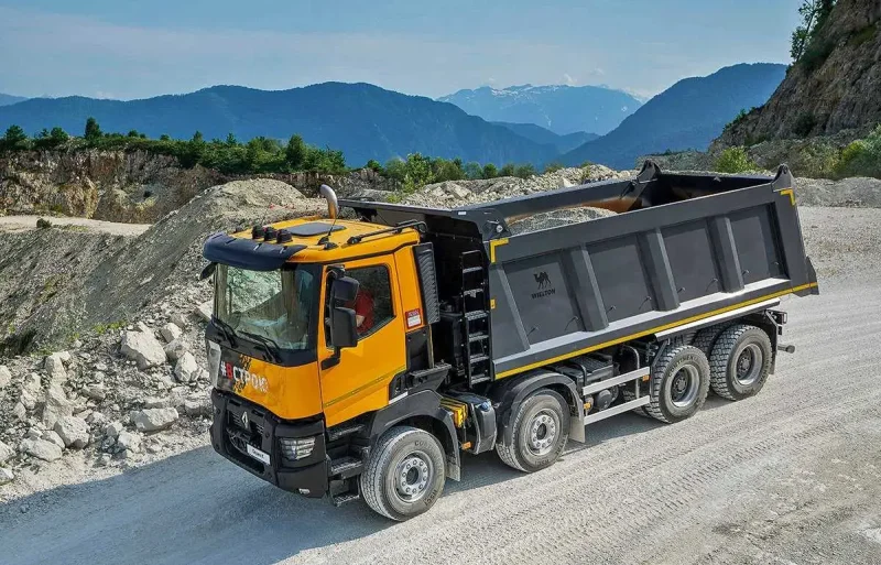 Renault k 8x4 самосвал