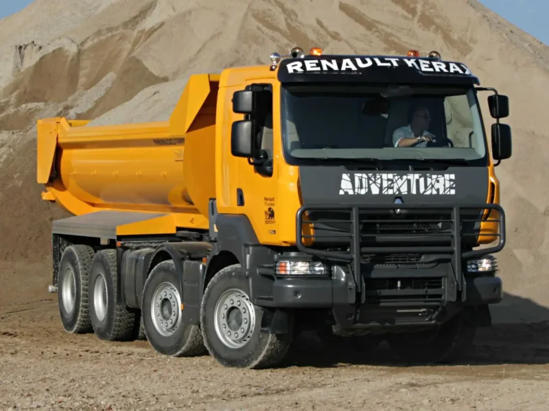 Renault Kerax 8x4 самосвал