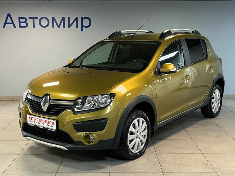 Renault Duster зеленый металлик