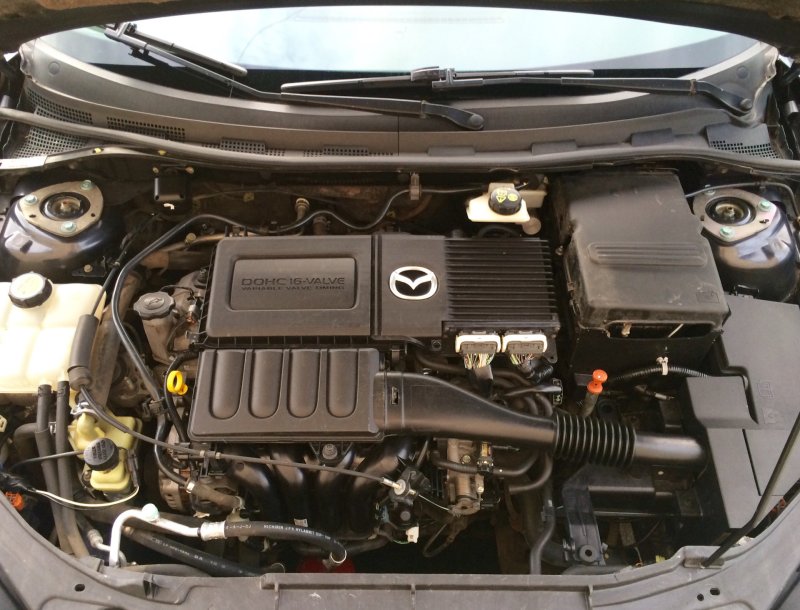 Mazda 3 BK 1.6 под капотом