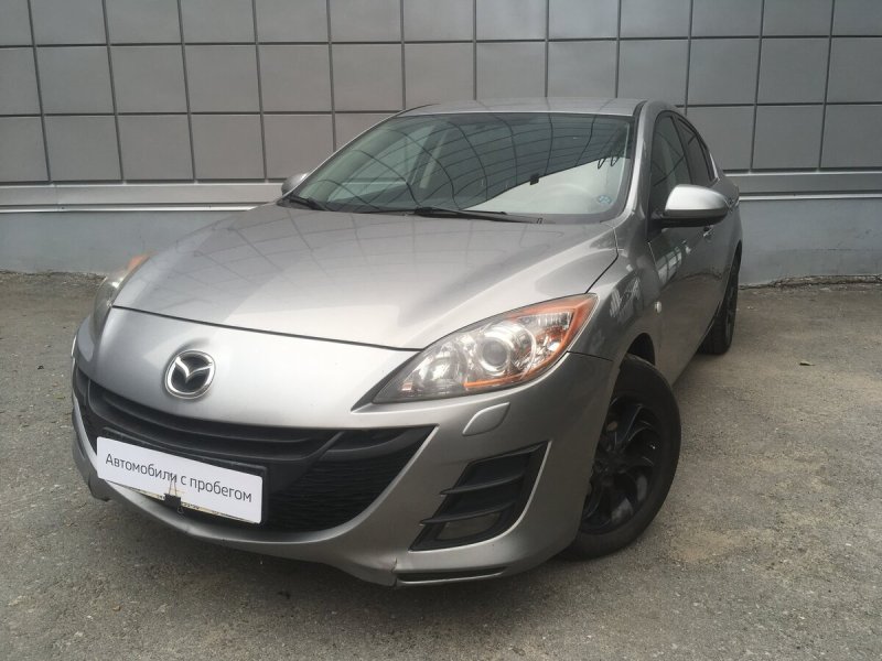 Mazda 3 BL 2011 голубая