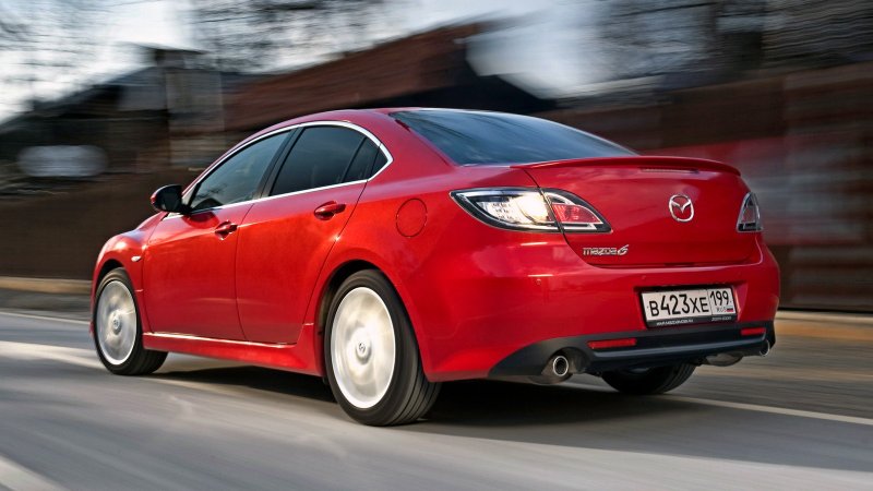 Mazda 6 2012 белая