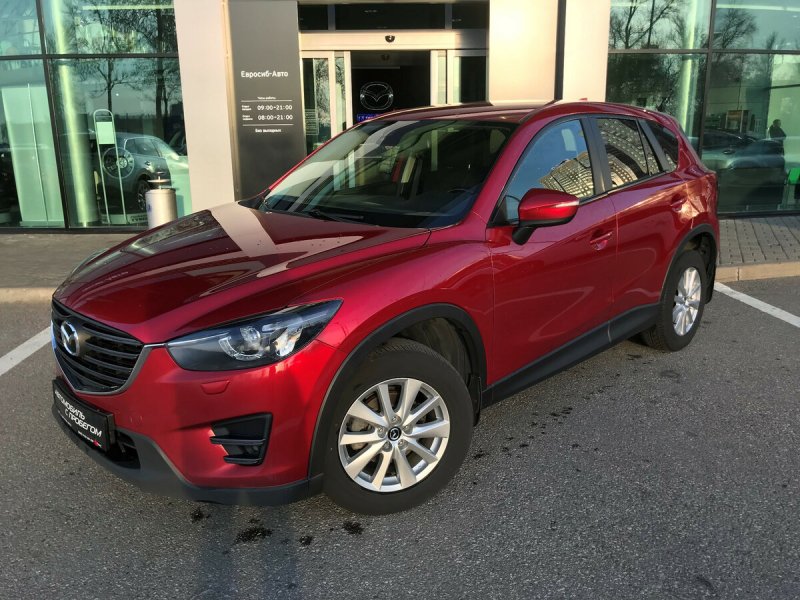 Mazda cx5 малиновая