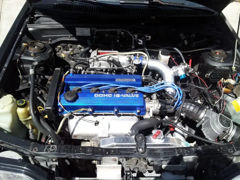 Mazda 323 bg двигатель