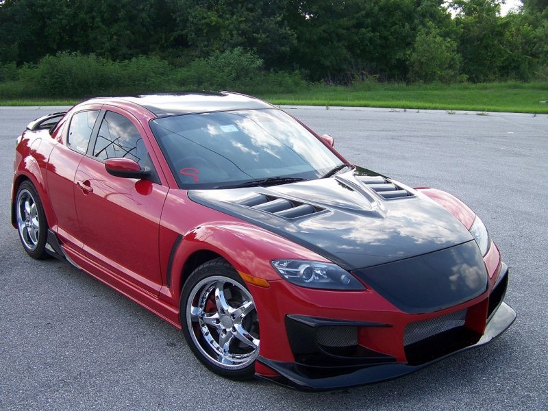 Mazda rx8 Tuning Black