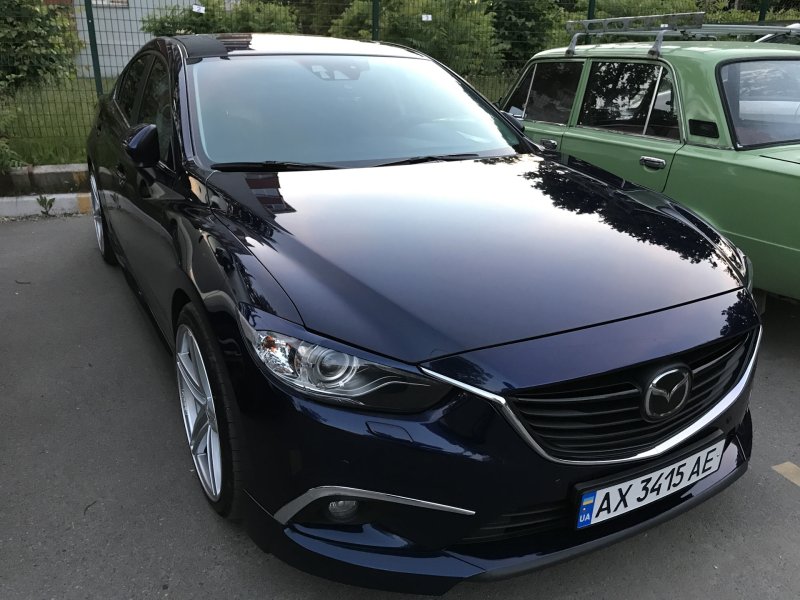 Тонирование фар Mazda 3 BL