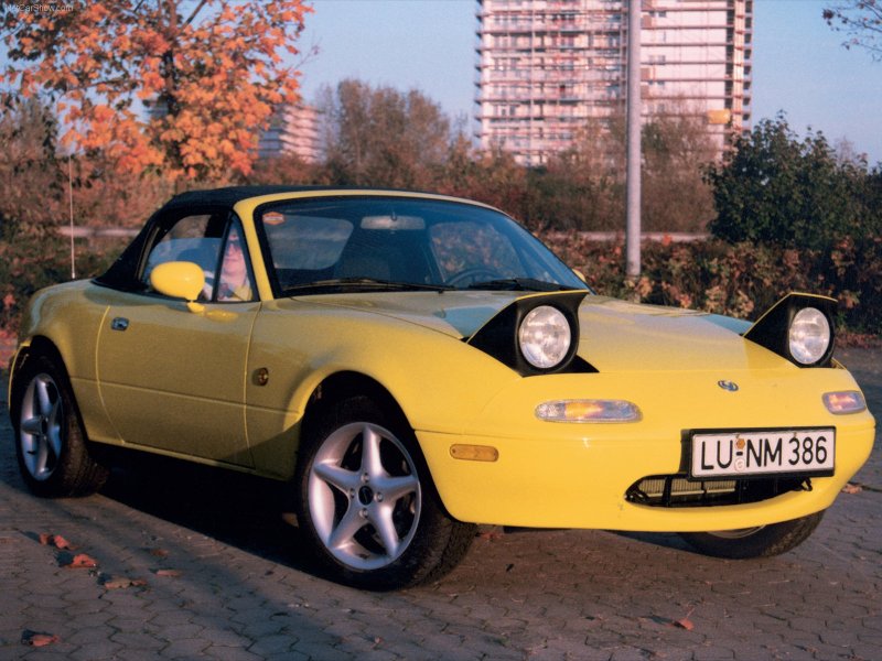 Мазда mx5 с открывающимися фарами