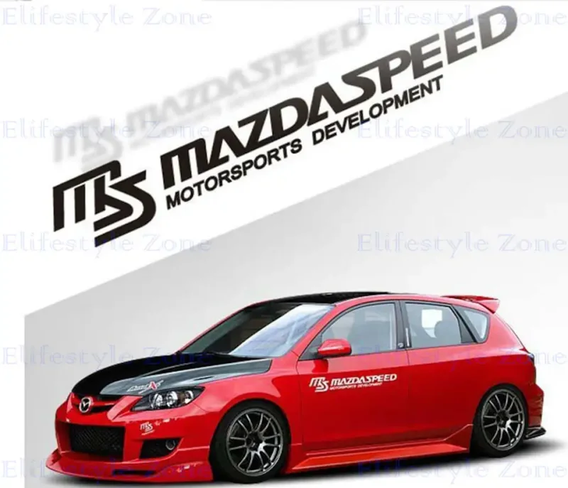 Mazda 3 наклейка