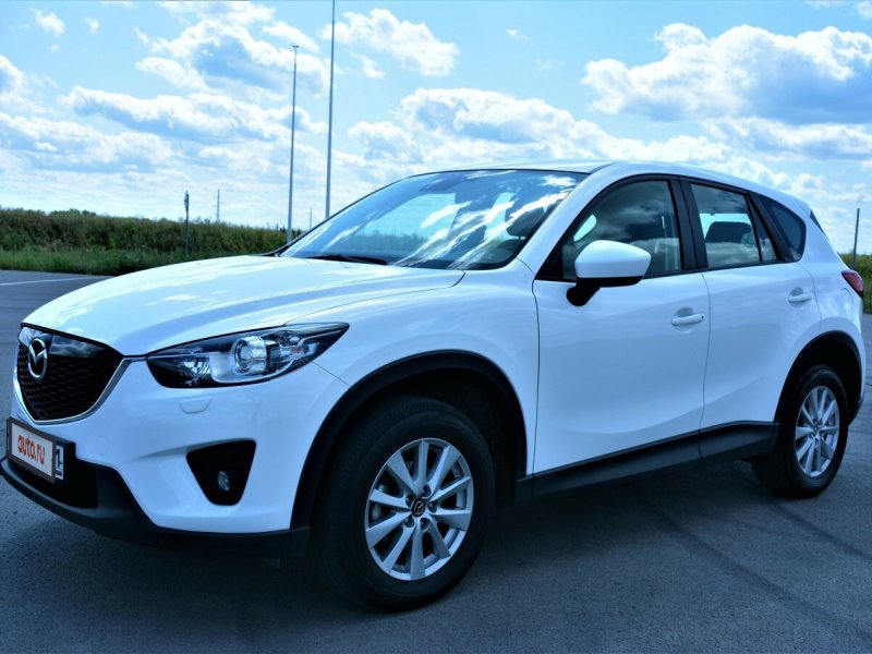 Mazda cx5 2014 белая