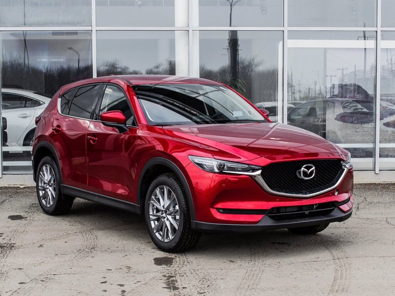 Mazda cx5 2020 красная