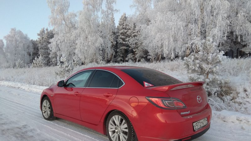 Mazda 6 Snow