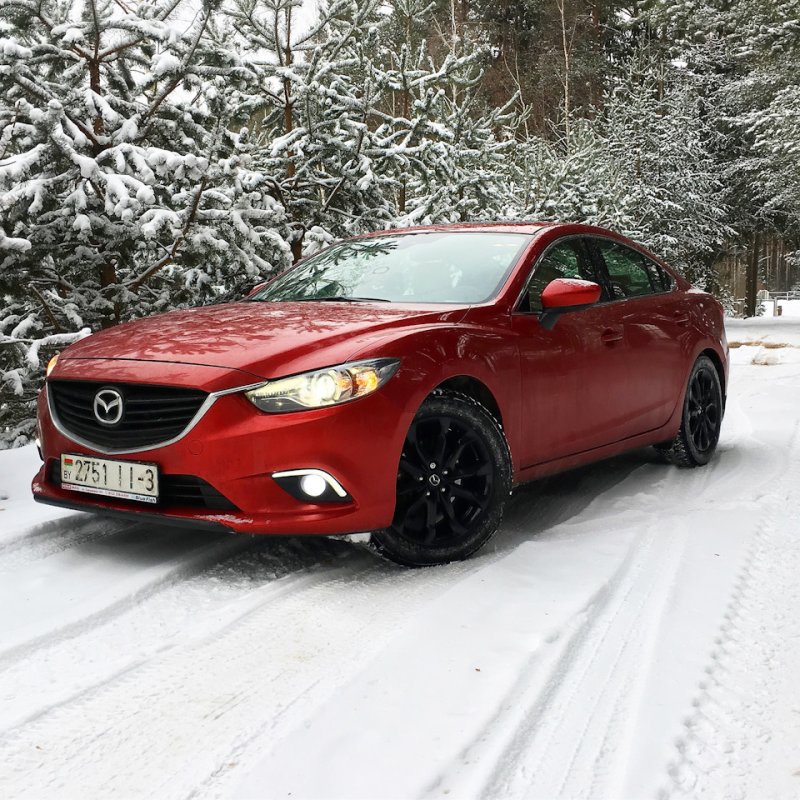 Mazda 6 2017 белая