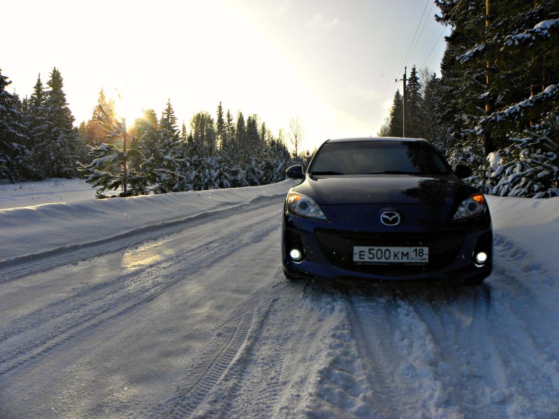 Mazda 6 Snow