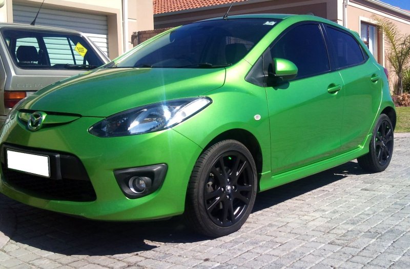 Mazda 2 Sport Green