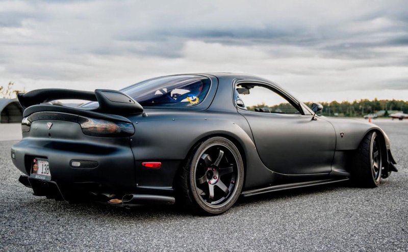 Mazda rx7 Black