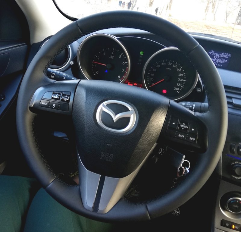 Mazda cx5 2015 руль