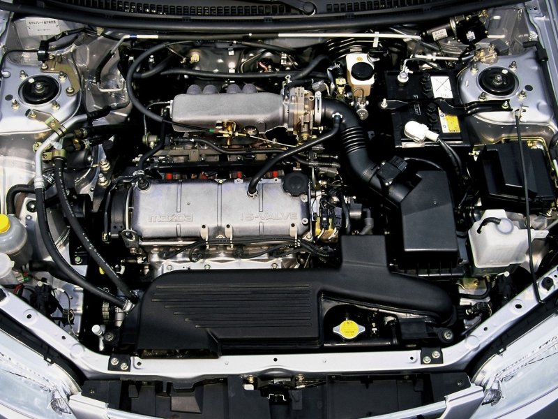 Mazda familia 2000 двигатель