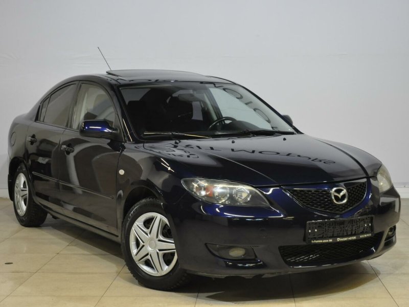 Mazda 3 BK 2005 синий