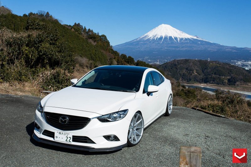 Mazda 6 White Tuning