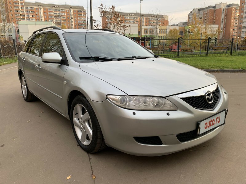 Mazda 6 gg универсал серебристая