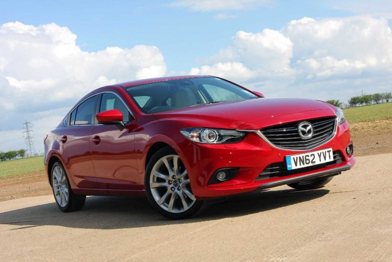 Mazda 6 2012 белая