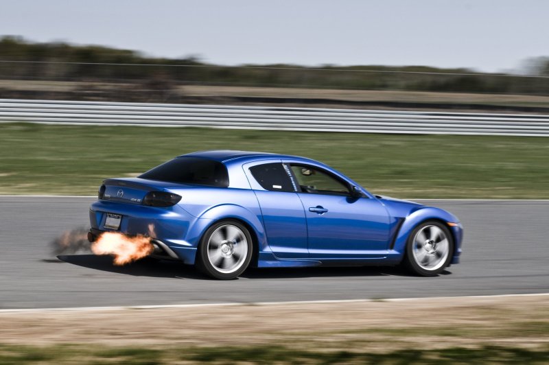 Mazda rx8 Blue