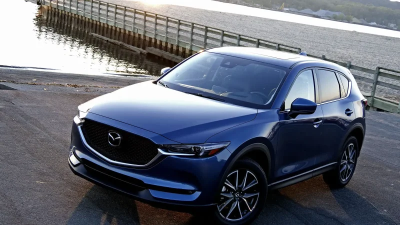 Deep Crystal Blue Mazda CX-5