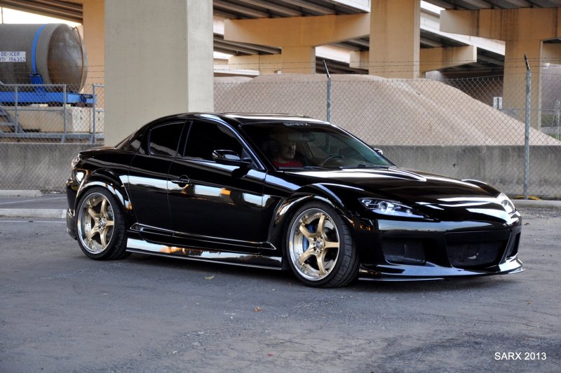 Mazda rx8 Tuning Black