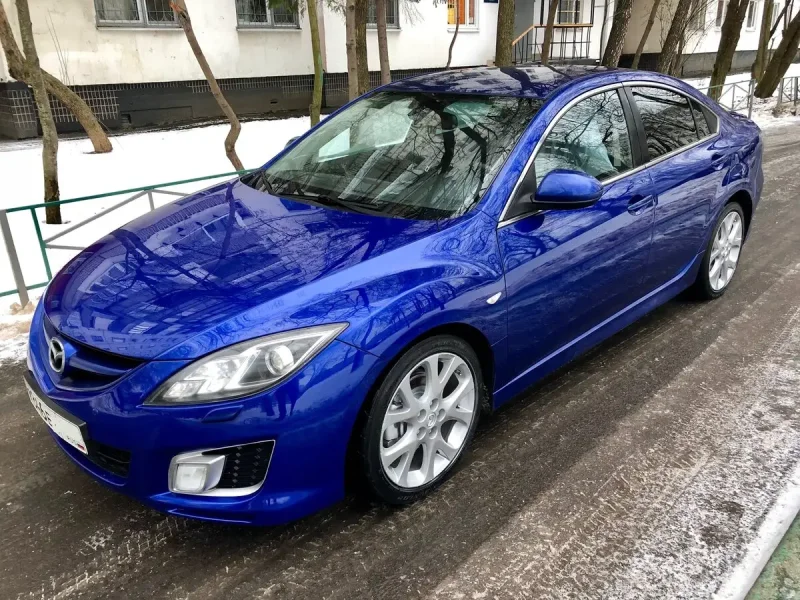 Mazda 6 GH синяя