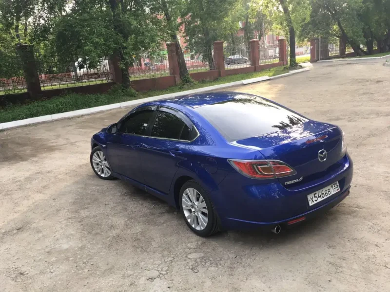 Mazda 6 2007 синяя