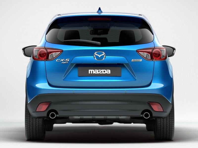 Mazda CX 5 2014 сзади