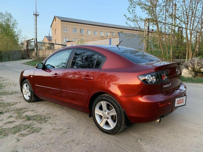 Mazda 3 2008 зеленая