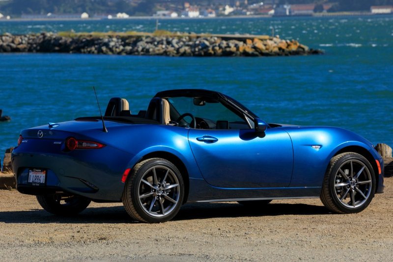Мятная MX-5 Mazda
