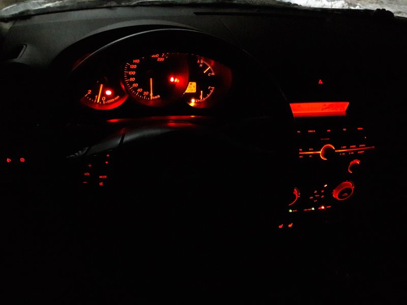 Mazda 6 gg салон ночью