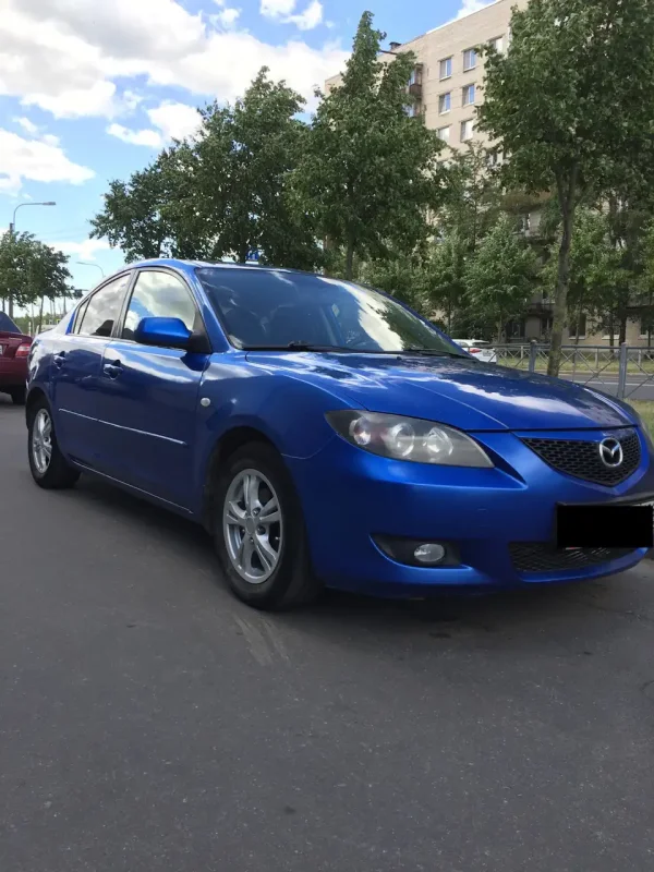 Mazda 3 BL голубая