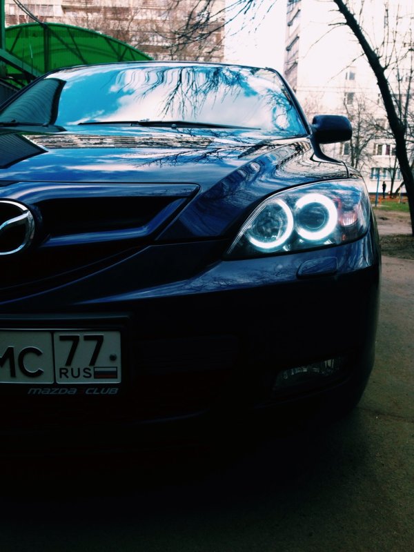 Ангельские глазки на Mazda 3