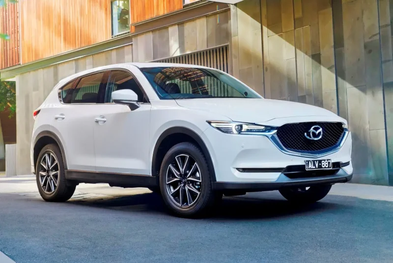 Mazda CX 5 2017 белая