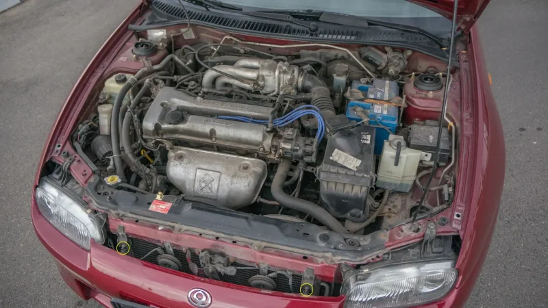 Двигатель 1.5 Mazda 323 bj