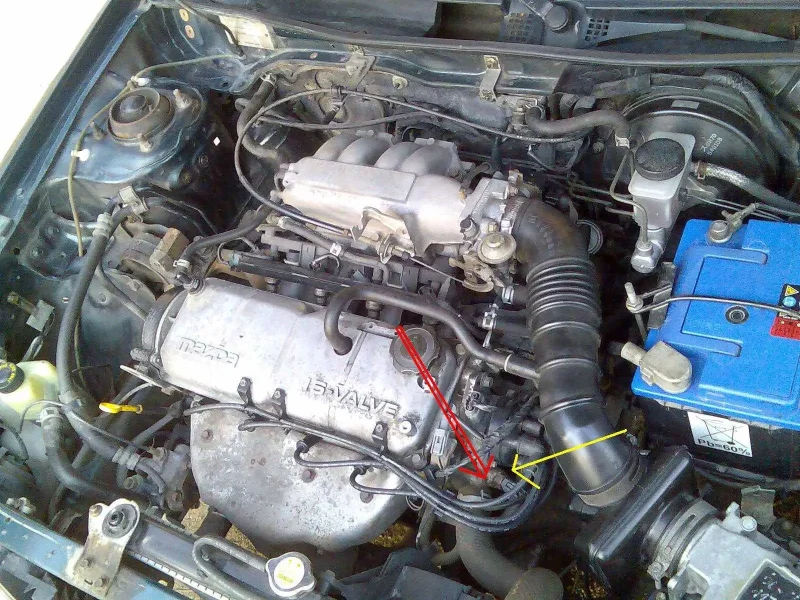 Мотор z5 Mazda 323
